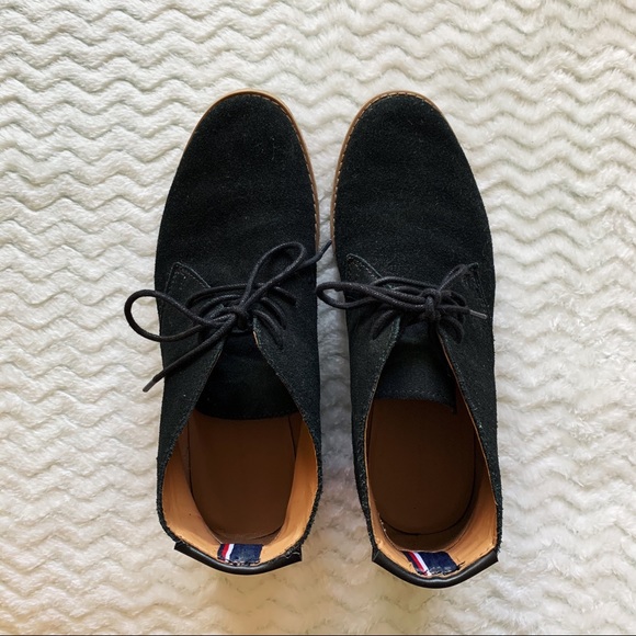 Women’s Tommy Hilfiger Suede Lace-Ups Size 7.5 - Picture 1 of 5